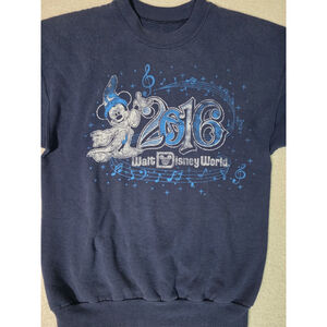 2016 Size Small Blue Walt Disney World Sweater Wizard Mickey